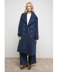 Oasis - Relaxed Tailored Coat - Lyst