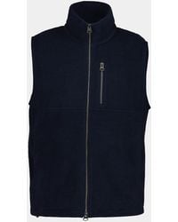 GANT - Fleece Gilet - Lyst