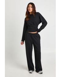 Boohoo - Interlock Cinched Waist Top - Lyst