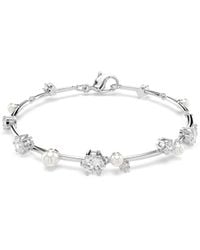 Swarovski - 'Constella Bars' Base Metal Bracelet - Lyst