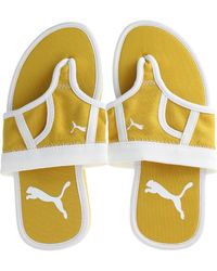 PUMA - Brief Case Flip-Flops - Lyst