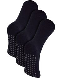 THMO - 3 Pair Multipack Bamboo Slipper Socks - Lyst