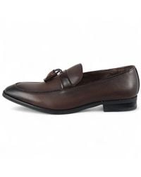 Infinity Leather - Classic Tassel Loafers Formal Shoes Faux Leather - Lyst