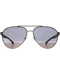 BOSS - Aviator Mirror 1485/S Metal - Lyst