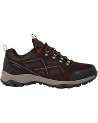 Regatta - Vendeavour Suede Low Trainers (Peat/Blaze) - Lyst