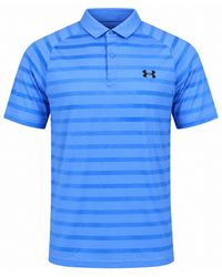 Under Armour - Iso-Chill Floral Stripe Golf Polo Shirt Nylon - Lyst