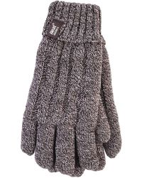 Heat Holders - Cable Knit 2.3 Tog Gloves For Winter - Lyst