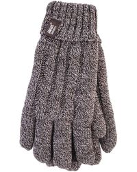 Heat Holders - Cable Knit 2.3 Tog Gloves For Winter - Lyst