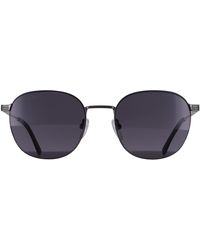 Lacoste - Oval Semi Matte Dark Gunmetal L251S - Lyst