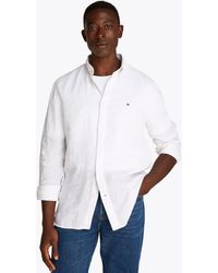 Tommy Hilfiger - Pigment Dyed Solid Shirt - Lyst