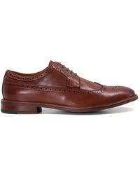 Dune - Superior - Wingtip Brogue Shoes Leather - Lyst