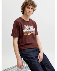 Jack & Jones - T-Shirt Printed Logo Short Sleeve - Lyst