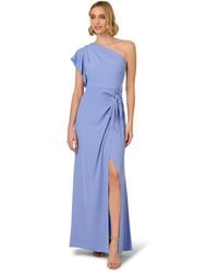 Adrianna Papell - One-Shoulder Gown - Lyst
