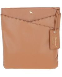 Ashwood Leather - 'Curvo' Real Crossbody Bag - Lyst