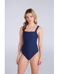 Mountain Warehouse - Tankini Plain Top Uv Protection Upf 50+ Chlorine Resistant Stretchy Swimwear - Lyst