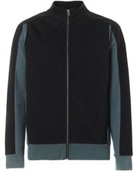 Oakley - Long Sleeve Zip Up Colorblock Track Jacket 472424 02E - Lyst