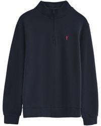 POLO CLUB - High-Neck Sweatshirt With Zip And Rigby Go Embroidery Cotton - Lyst