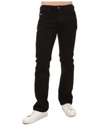 DIESEL - Men's Larkee Straight Jeans In Black - Lyst
