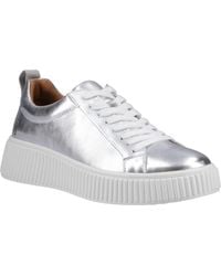 Hush Puppies - Harlow Leather Trainers - Lyst