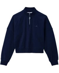 Ellesse - Ladies Carrera Quarter Zip Sweatshirt - Lyst
