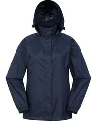 Mountain Warehouse - 'Pakka' Packable Jacket Waterproof Breathable Adjustable Hood Rain Coat Polyamide - Lyst