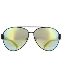 Guess - Aviator Mirror Sunglasses Metal - Lyst