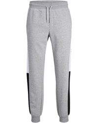 Jack & Jones - Slim Fit Sweatpants Ribbed Cuffs Activewear For - Lyst