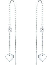 Eastside - Stainless Steel Earring - Lyst