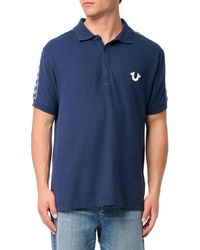 TRUE RELIGION - Damask Polo - Lyst