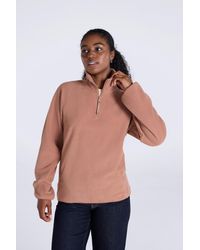 Mountain Warehouse - 'Stockholm' Fleece Jacket Half Zip Warm Cosy Sweater - Lyst
