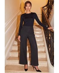 Roman - Sparkle Spot Trouser - Lyst