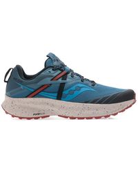Saucony - Ride 15 Trainers In Blauw - Lyst