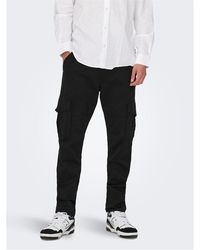 Only & Sons - And Dean Regular Fit Cargo Pants - Lyst