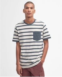 Barbour - Handale Stripe Tailored T-Shirt - Lyst