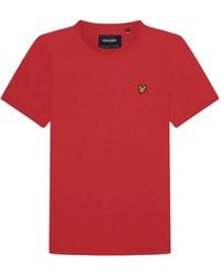 Lyle & Scott - Brand Chest Logo Gala T Shirt Cotton - Lyst