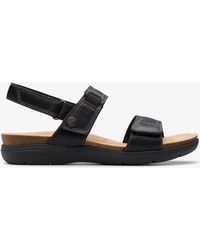Clarks - April Clover Combi Sandals - Lyst