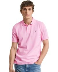 GANT - | Poloshirt Met Korte Mouwen - Lyst