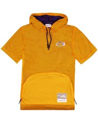 Mitchell & Ness - Los Angeles Lakers Hooded T-Shirt - Lyst