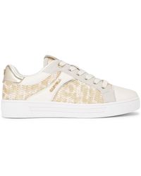 Carvela Kurt Geiger - Daze Raffia Sneakers - Lyst