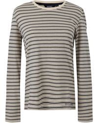 Regatta - Federica Stripe T-Shirt Met Lange Mouwen (Licht Vanille/ - Lyst