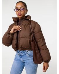 Pink Vanilla - Puffer Jacket - Lyst