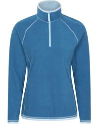 Mountain Warehouse - 'Montana' Microfleece Jacket Half Zip Breathable Quick Dry Sweater - Lyst