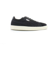 PUMA - Scuderia Ferrari Suede Leather Lace Up Trainers 306099 01 - Lyst