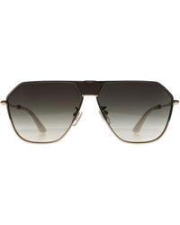 Police - Aviator Shiny Smoke Gradient Spll89 Horizon 8 Metal - Lyst