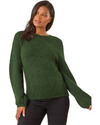 Roman - Soft Knit Blouson Jumper - Lyst