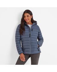 TOG24 - North Rds Hooded Jacket Stone Polyamide - Lyst