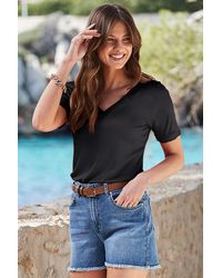Sosandar - Premium Chiffon T-Shirt - Lyst
