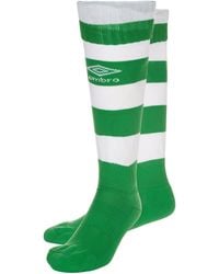 Umbro - Hooped Sock Leg (Emerald/ - Lyst