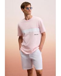 Grimelange - Striped Crew Neck T-Shirt - Lyst