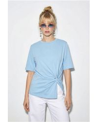 Bianco Lucci - Cotton T-Shirt - Lyst